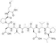 Cholecystokinin Precursor (24-32) (rat) H-Val-Pro-Val-Glu-Ala-Val-Asp-Pro-Met-OH
