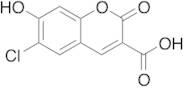 6-Chloro-7-hydroxycoumarin-3-carboxylic Acid