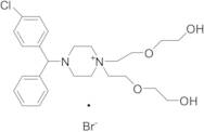 4-((4-Chlorophenyl)(phenyl)methyl)-1,1-bis(2-(2-hydroxyethoxy)ethyl)piperazin-1-ium Bromide