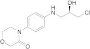 4-[4-[[(2R)-3-Chloro-2-hydroxypropyl]amino]phenyl]-3-morpholinone