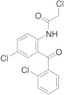 2-​Chloro-​N-​[4-​chloro-​2-​(2-​chlorobenzoyl)​phenyl]​acetamide