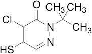 4-Chloro-2-(1,1-dimethylethyl)-5-mercapto-3(2H)-pyridazinone