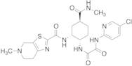 N1-(5-Chloro-2-pyridinyl)-N2-[(1S,2R,4S)-4-[(methylamino)carbonyl]-2-[[(4,5,6,7-tetrahydro-5-methylthiazolo[5,4-c]pyridin-2-yl)carbonyl]amino]cyclohexyl]ethanediamide