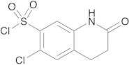 6-Chloro-1,2,3,4-tetrahydro-2-oxo-7-quinolinesulfonyl Chloride