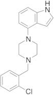 4-[4-[(2-Chlorophenyl)methyl]-1-piperazinyl]-1H-indole