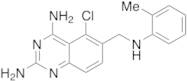 5-Chloro-6-((o-tolyamino)methyl)quinazoline-2,4-diamine