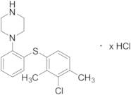 1-​[2-​[(3-​Chloro-​2,​4-​dimethylphenyl)​thio]​phenyl]​piperazine Hydrochloride Salt