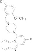 1-(4-(5-Chloro-2-methoxybenzyl)piperazin-1-yl)-3-fluorobenzo[4,5]imidazo[1,2-a]pyridine