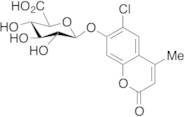 6-Chloro-4-methylumbelliferyl beta-D-glucopyranosiduronic Acid
