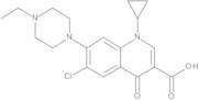 6-Desfluoro-6-chloro Enrofloxacin