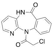 11-(Chloroacetyl)-5,11-dihydro-6H-pyrido[2,3-b][1,4]benzodiazepin-6-one