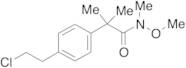 4-(2-Chloroethyl)-N-methoxy-N,a,a-trimethyl-benzeneacetamide