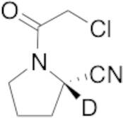 (2S)-1-(2-Chloroacetyl)-2-9-pyrrolidinecarbonitrile-d1