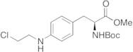 4-[(2-Chloroethyl)amino]-N-[(1,1-dimethylethoxy)carbonyl]-L-phenylalanine Methyl Ester