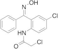 2-Chloro-N-[4-chloro-2-[(hydroxyimino)phenylmethyl]phenyl]acetamide