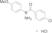 4-Chloro-benzoic Acid 1-(4-Methoxyphenyl)hydrazide Hydrochloride