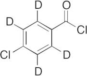 4-Chlorobenzoyl-2,3,5,6-d4 Chloride