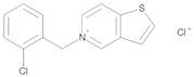 5-(2-Chlorobenzyl)-thieno[3,2-c]pyridinium Chloride