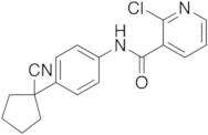 2-Chloro-N-[4-(1-cyanocyclopentyl)phenyl]-3-pyridinecarboxamide