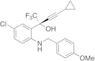 (R)-5-Chloro-a-(cyclopropylethynyl)-2-[[(4-methoxyphenyl)methyl]amino]-a-(trifluoromethyl)benzenem…