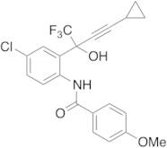 rac N-[4-Chloro-2-[3-cyclopropyl-1-hydroxy-1-(trifluoromethyl)-2-propynyl]phenyl]-4-methoxybenza...