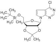 6-Chloro-7-deaza-9-(5’-O-tert-butyldimethylsilyl-2’,3’-O-isopropylidine-β-D-ribofuranosyl)purine