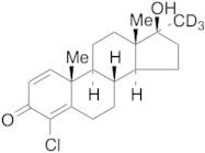 4-Chlorodehydromethyltestosterone-d3