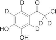 2-Chloro-1-(3,4-dihydroxyphenyl)ethanone-d5