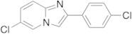6-Chloro-2-(4-chlorophenyl)imidazo[1,2-a]pyridine