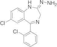 7-Chloro-5-(2-chlorophenyl)-2-hydrazinyl-3H-1,4-benzodiazepine