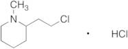 2-(2-Chloroethyl)-n-methylpiperidine Hydrochloride