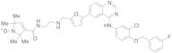 N-[3-Chloro-4-[(3-fluorophenyl)methoxy]phenyl]-6-[5-[[2-((1-Oxyl-2,2,5,5-tetramethylpyrroline-3-yl…