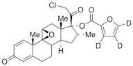 21-Chloro-17Alpha-[(2-furanylcarbonxyl-d3)oxy]-9Beta,11Beta-oxido-16Alpha-methylpregna-1,4-diene-3,20-dione