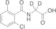 2-Chloro Hippuric Acid-d3