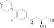 (S)-1-Chloro-3-((3-fluoro-4-morpholinophenyl)amino)propan-2-ol