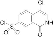 4-Chloro-1-hydroxy-7-isoquinolinesulfonyl Chloride