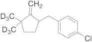 1-Chloro-4-[(3,3-dimethyl-2-methylenecyclopentyl)methyl]benzene-d6