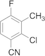 2-Chloro-4-fluoro-3-methylbenzonitrile