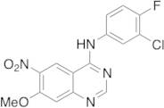 N-(3-Chloro-4-fluorophenyl)-7-methoxy-6-nitroquinazolin-4-amine