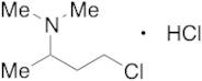 4-Chloro-N,N-dimethyl-2-butanamine Hydrochloride