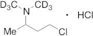 4-Chloro-N,N-dimethyl-2-butanamine Hydrochloride-d6