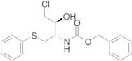 (2S,3S)-1-Chloro-2-hydroxy-3-[(benzyloxycarbonyl)amino]-4-(phenylthio)butane