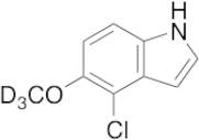 4-Chloro-5-methoxy-1H-indole-d3