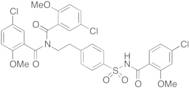 5-Chloro-N-(5-chloro-2-methoxybenzoyl)-N-(4-(N-(4-chloro-2-methoxybenzoyl)sulfamoyl)phenethyl)-2-m…