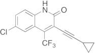 6-Chloro-3-(cyclopropylethynyl)-4-(trifluoromethyl)quinolin-2(1H)-one