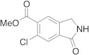 6-Chloro-2,3-dihydro-1-oxo-1H-isoindole-5-carboxylic Acid Methyl Ester