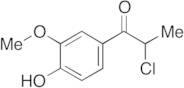 2-Chloro-1-(4-hydroxy-3-methoxyphenyl)propan-1-one