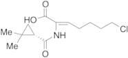 (2Z)​-7-​Chloro-​2-​[[[(1S)​-​2,​2-​dimethylcyclopropyl]​carbonyl]​amino]​-​2-​heptenoic Acid