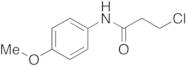 3-Chloro-N-(4-methoxyphenyl)propanamide