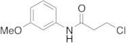 3-Chloro-N-(3-methoxyphenyl)propanamide